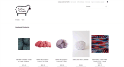 Desktop Screenshot of knittingonthelamb.com